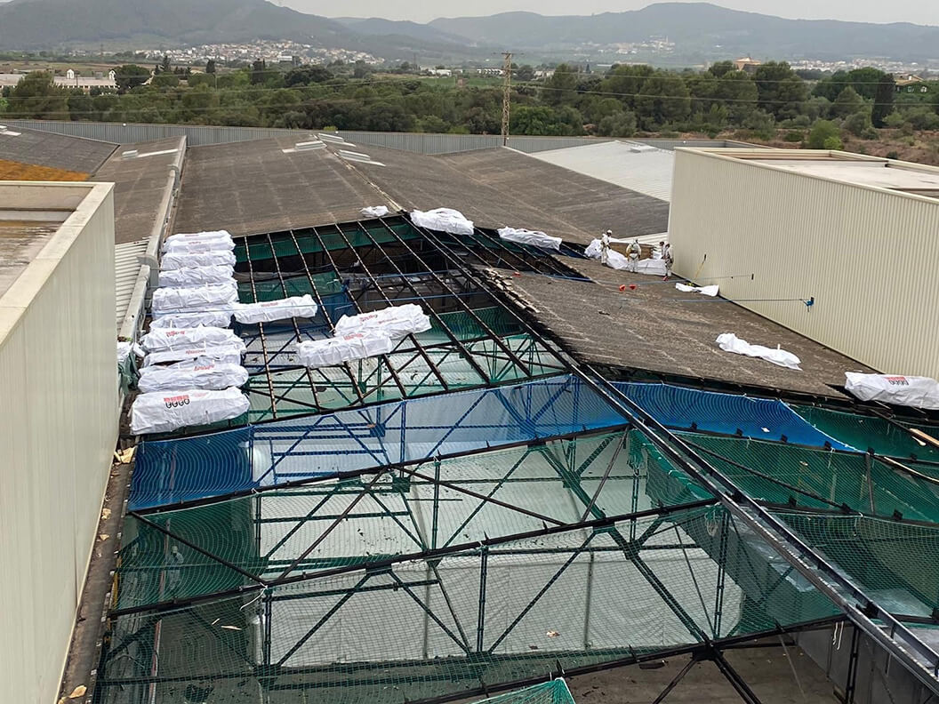 Defiber, Retirada d'amiant SM Savall
