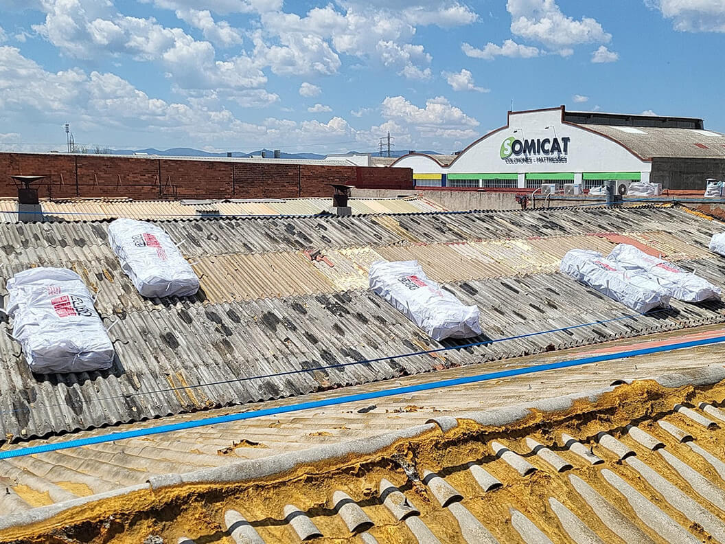 Serviplast, Retirada d'amiant SM Savall