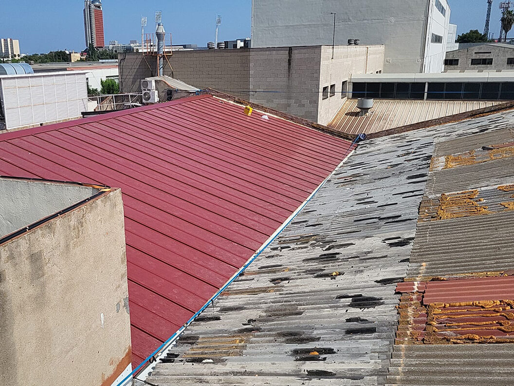 Serviplast, Retirada d'amiant SM Savall